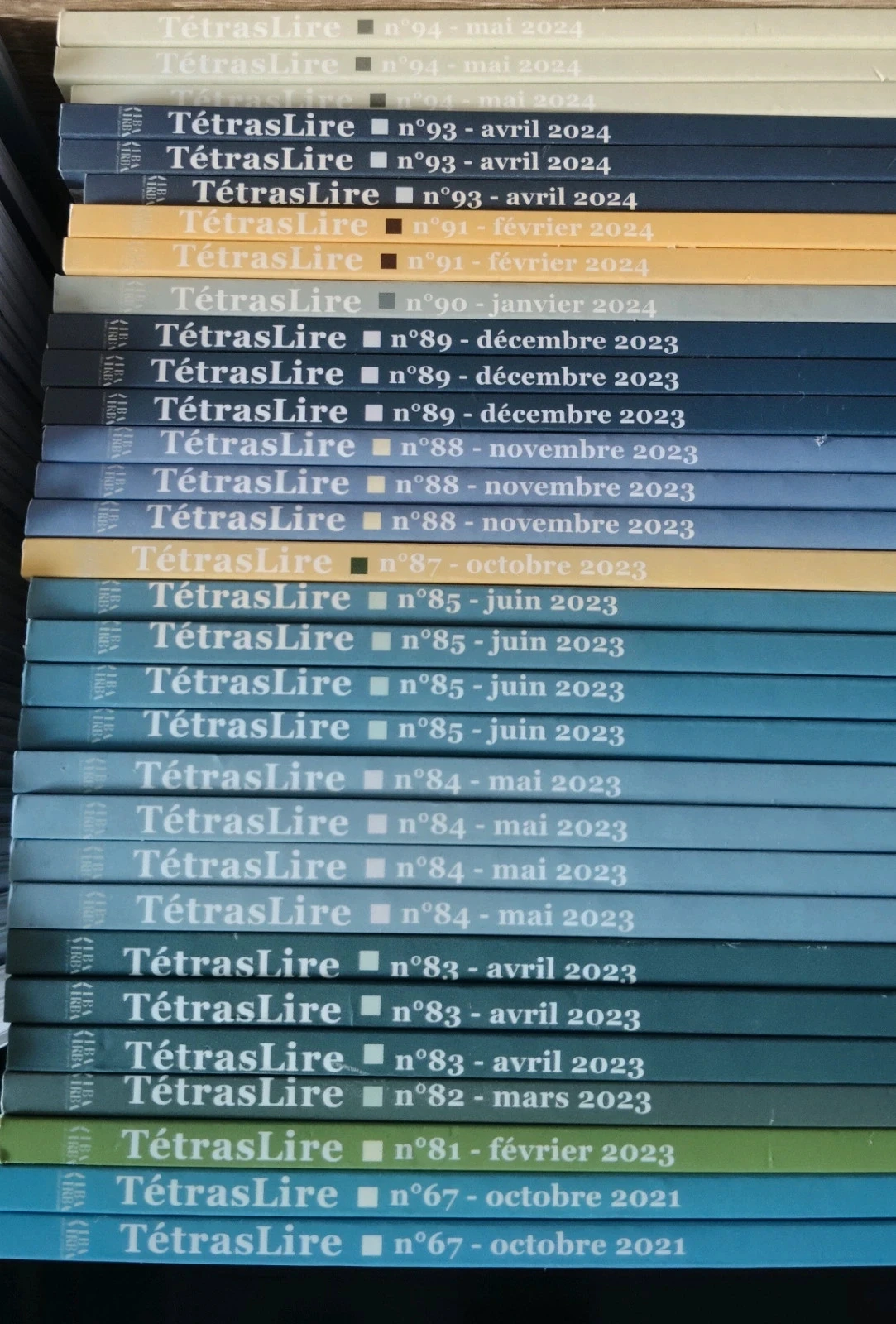 Magazines Livres TétrasLire (n°67 à n°101, 2021-2025)  Lecture jeunesse 8-12 ans – photo 4